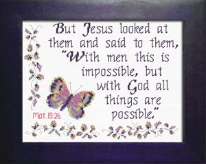 All Things Possible - Matthew 19:26